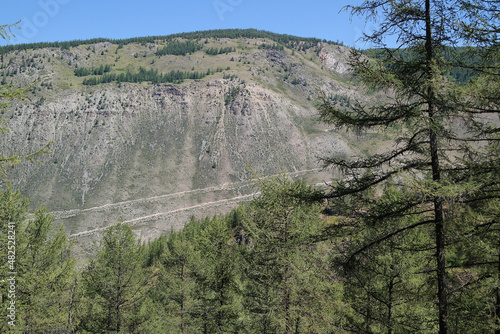 Beautiful landscape of Altay region, Russia