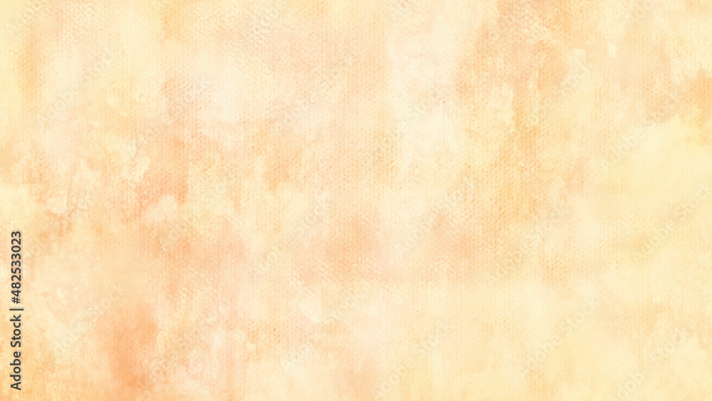 Abstract watercolor background texture design. Chaotic light watercolor background texture. Pastel yellow beige Aquarelle painted paper template texture Background banner,
