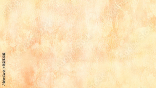 Abstract watercolor background texture design. Chaotic light watercolor background texture. Pastel yellow beige Aquarelle painted paper template texture Background banner,