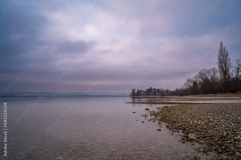 Bodensee bei der Insel Reichenau