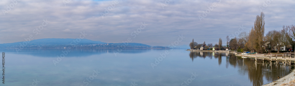 Bodensee bei der Insel Reichenau