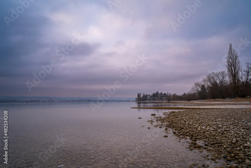 Bodensee bei der Insel Reichenau