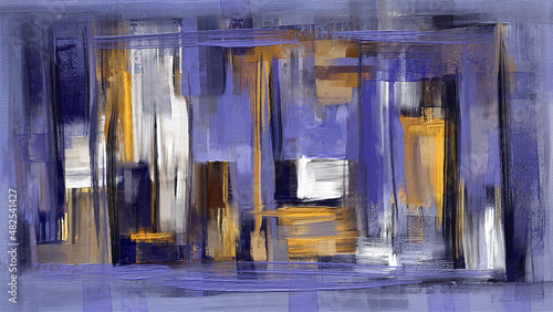 Foto Periwinkle paint strokes