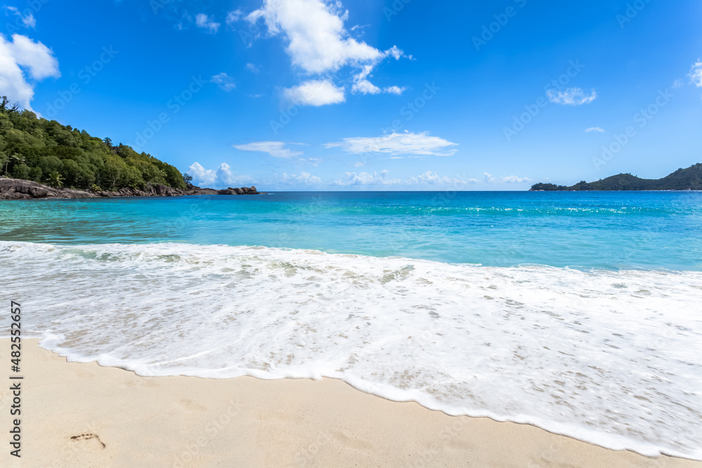 Plage des Seychelles 