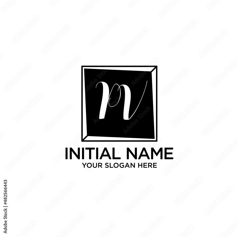PV monogram logo template vector PV monogram logo template vector