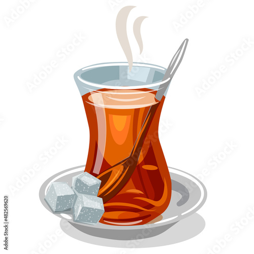 Turkish traditional tea