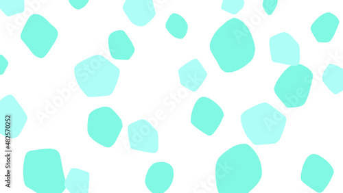 さわやかな背景　エメラルドグリーン