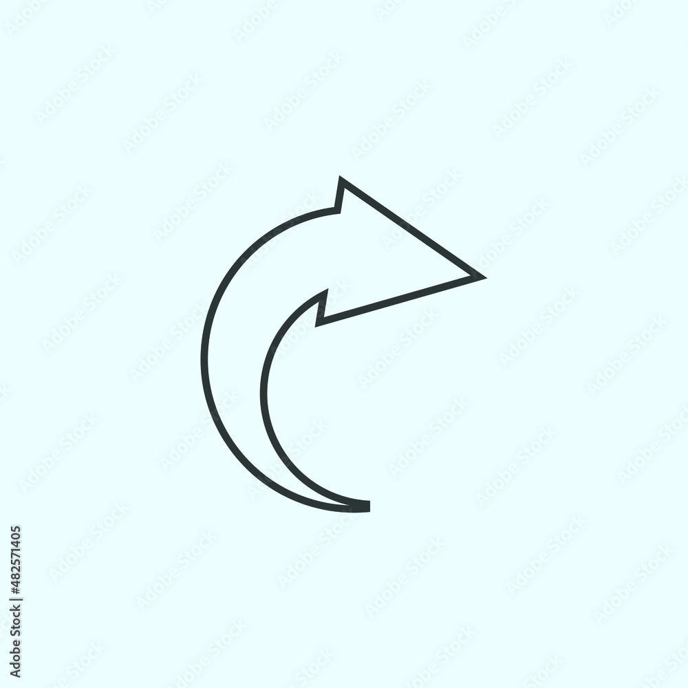 arrow icon vector on white background. arrow icon vector arrow icon vector on white background. arrow icon vector
