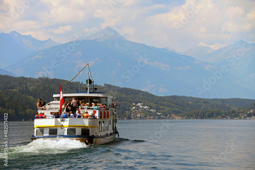 Obraz na płótnie Millstätter See in Kärnten w salonie