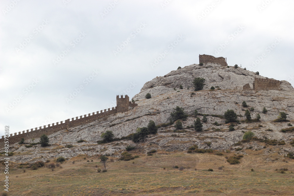 Old fortress in the mountains