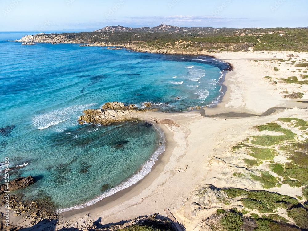 Sardegna: Aglientu, Spiaggia di Rena Majore
