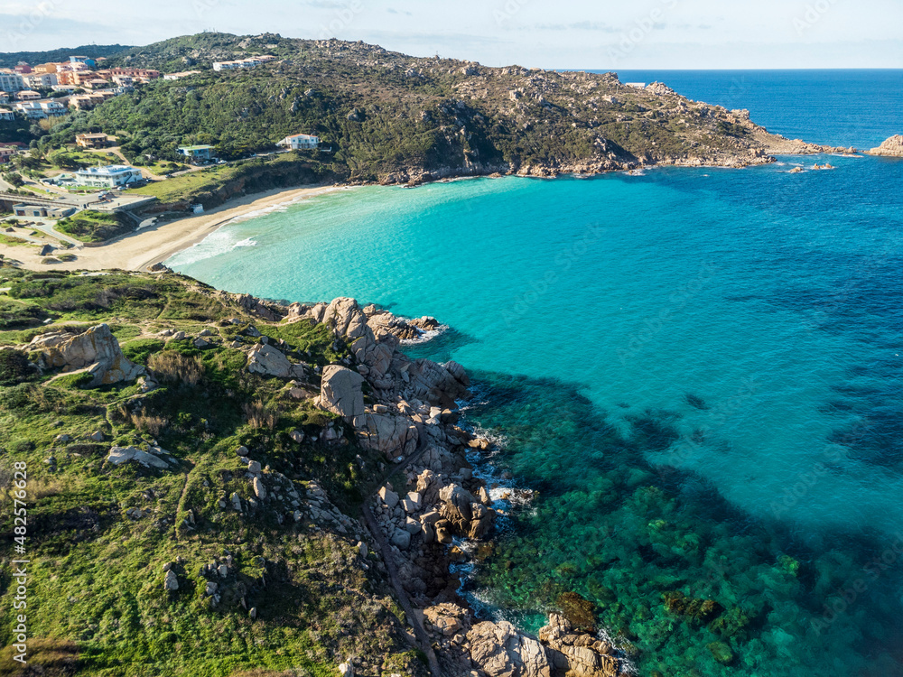 Sardegna: Santa Teresa Gallura, spiaggia Rena Bianca Sardegna: Santa Teresa Gallura, spiaggia Rena Bianca