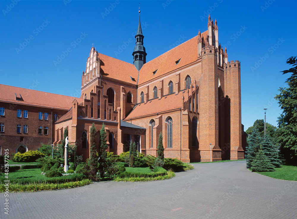 Cathedral Basilica of the Assumption of the Blessed Virgin Mary in Pelplin, Poland, Europe