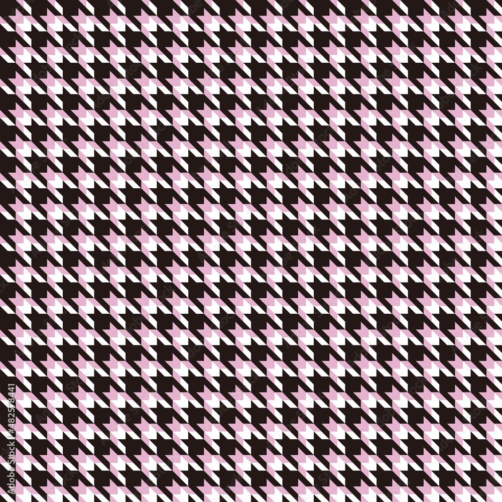 Houndstooth Check Digital Papers, Seamless Patterns, Geometric Design Illustration, 12 inches Houndstooth Check Digital Papers, Seamless Patterns, Geometric Design Illustration, 12 inches
