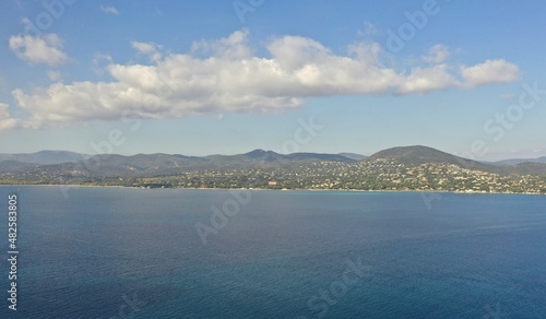 baie de Saint-Tropez dans le Var french riviera