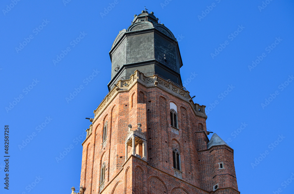 St Elizabeth's Church, tower, Wroclaw, Poland