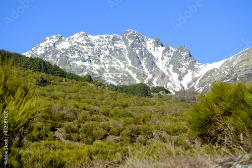 Curavacas Peak in "Montaña Palentina", Palencia. Spain