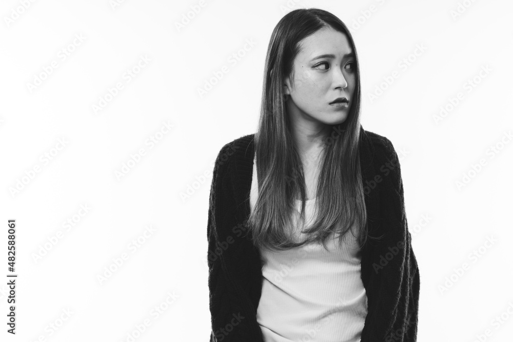 クールな女性ポートレート クールな女性ポートレート