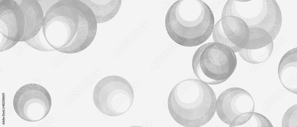 Abstract background, circle with grunge texture on a white background - illustrations	
