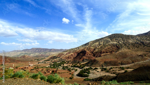 Atlas mountains in Morocco, Africa