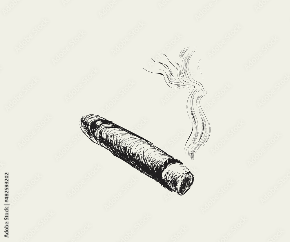 Cigar Drawing Images  Free Download on Freepik