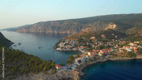 Fototapeta Naklejka Na Ścianę i Meble -  Kefalonia is an island in the Ionian Sea to the west of mainland Greece