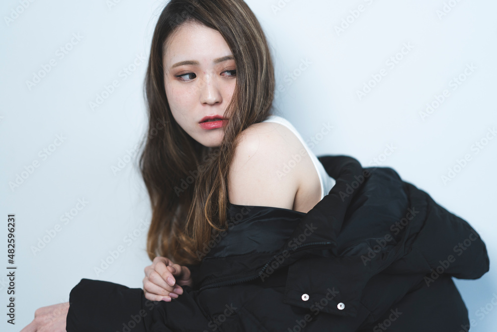 クールな女性ポートレート クールな女性ポートレート