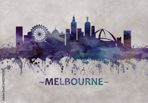 Melbourne Australia skyline