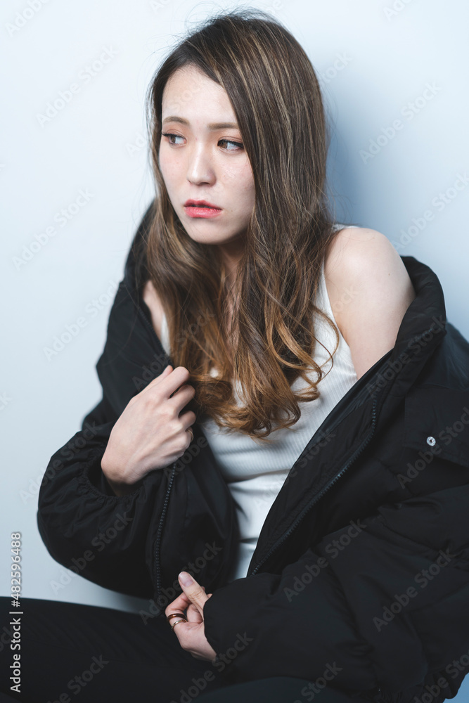 クールな女性ポートレート クールな女性ポートレート