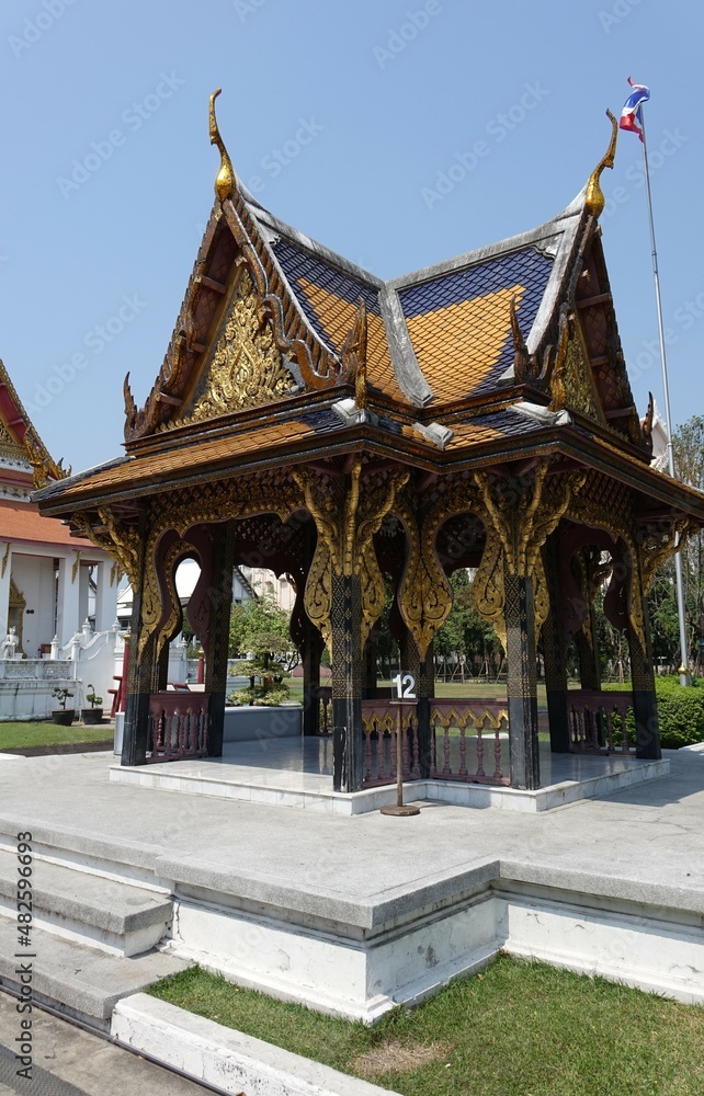 Pagoda at Thai National Museum, Bangkok, Thailand