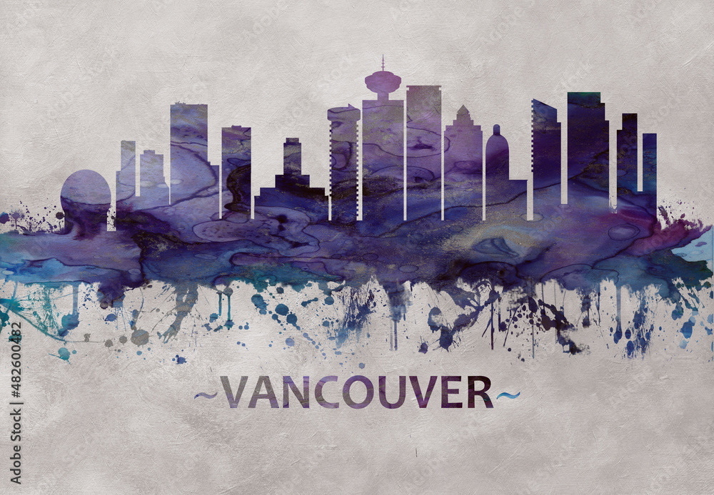 Fototapeta premium Vancouver Canada skyline