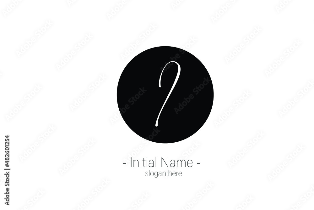 Simple and Elegant logo of letter I for company name or initial name - Minimalist Logo Simple and Elegant logo of letter I for company name or initial name - Minimalist Logo