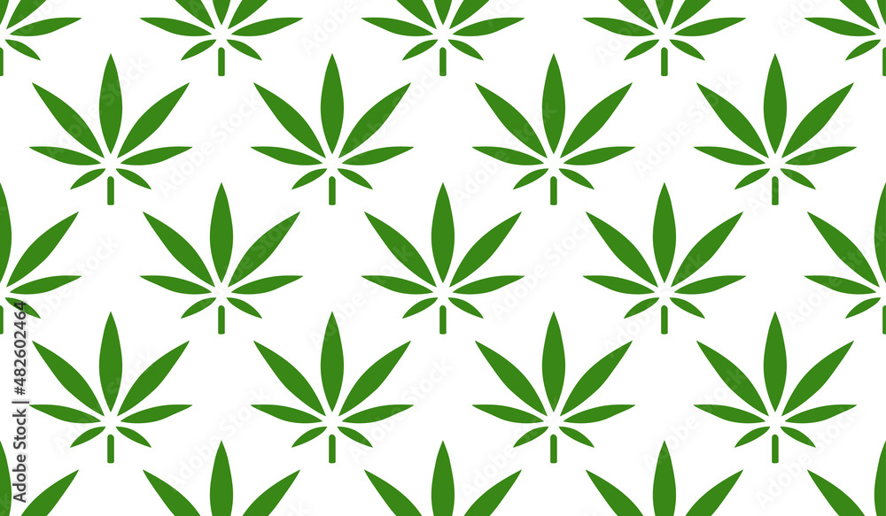 Cannabis background. Vector pattern. Cannabis background. Vector pattern.