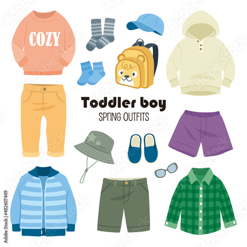 Toddler boy Spring outfits