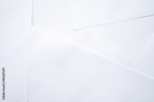 white background from stack of white paper