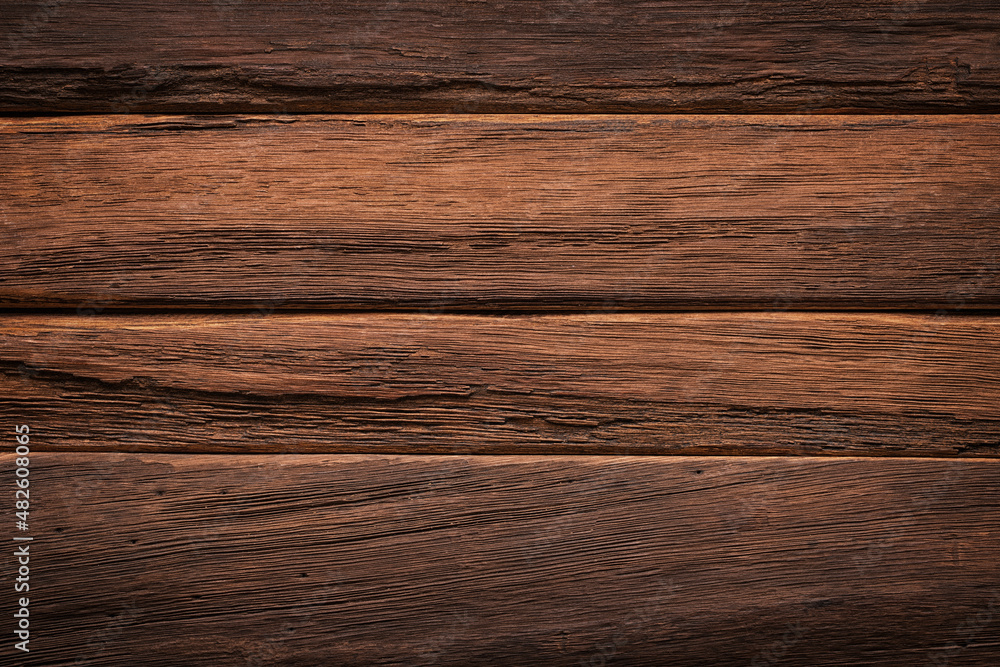 dark wood grain, brown board with a natural pattern. wooden background dark wood grain, brown board with a natural pattern. wooden background