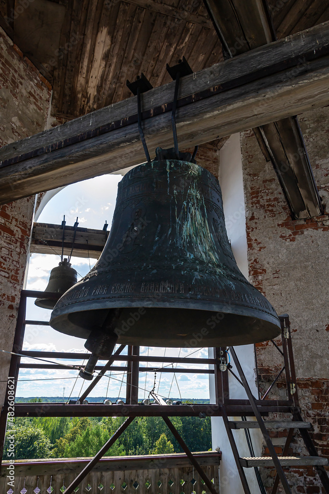 Fototapeta premium The Big Bell on the bell tower