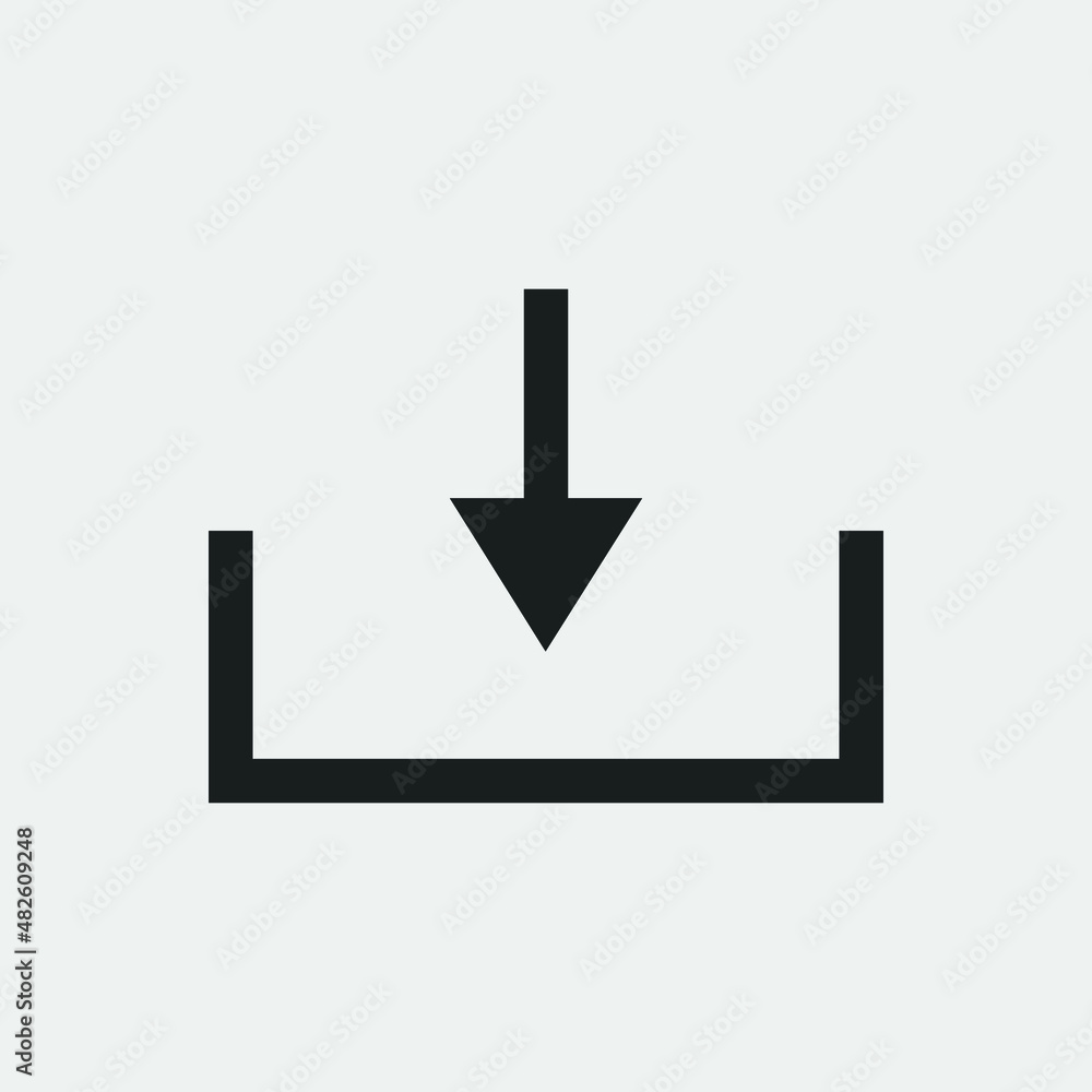 download icon vector on white background
download icon vector on white background