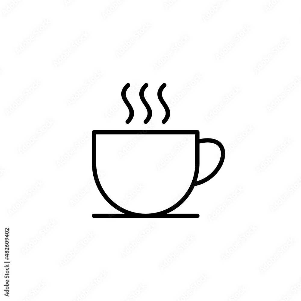 coffee cup icon. cup a coffee sign and symbol coffee cup icon. cup a coffee sign and symbol