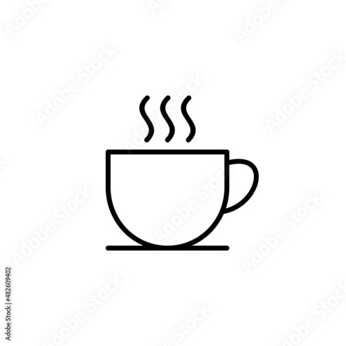 coffee cup icon. cup a coffee sign and symbol