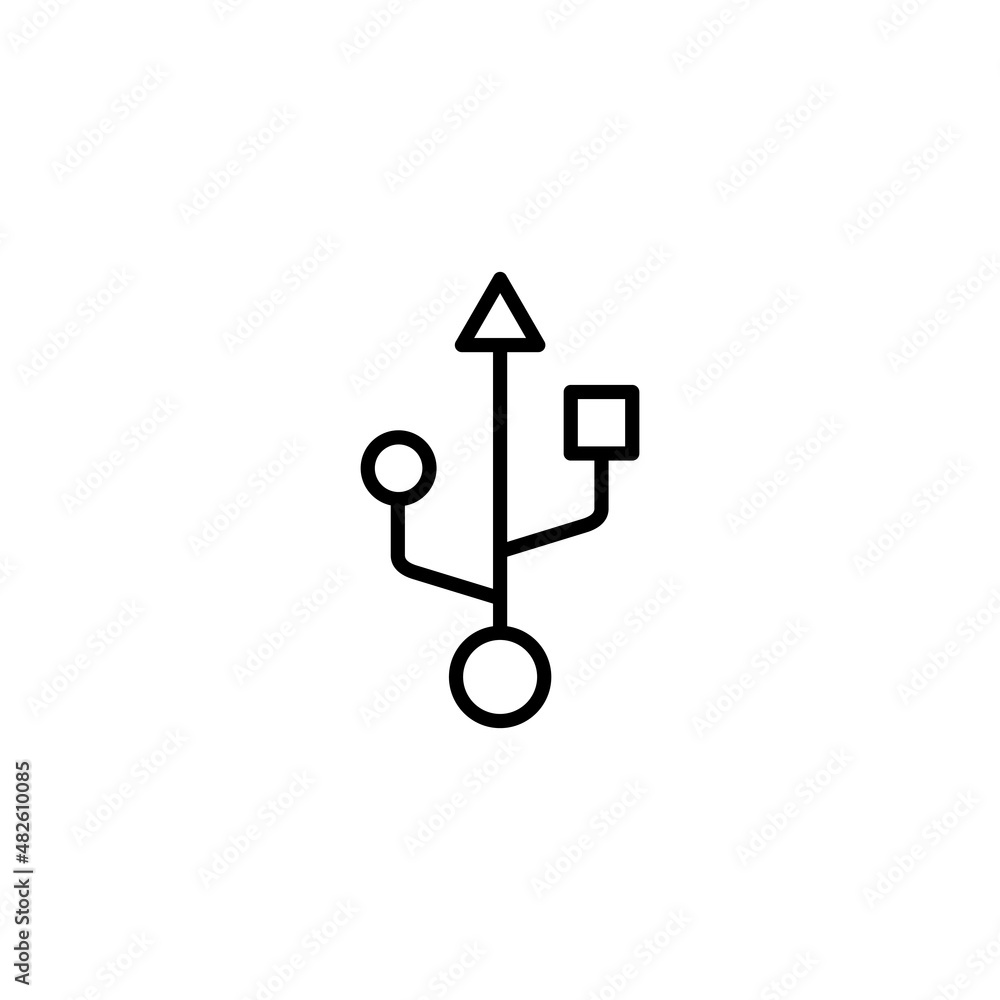 Usb icon. Flash disk sign and symbol. flash drive sign. Usb icon. Flash disk sign and symbol. flash drive sign.