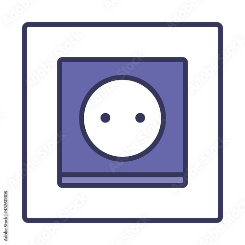 Europe Electrical Socket Icon