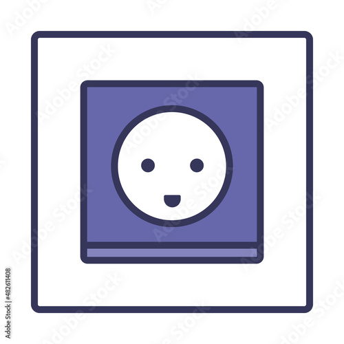 Austria Electrical Socket Icon