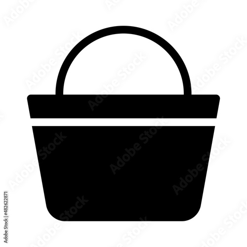 shopping icon - solid style