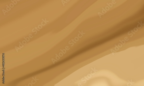liquid abstract background with a smooth pattern. decorative illustration of the flowing fluid in beige colors. a luxurious element for background and wallpaper.