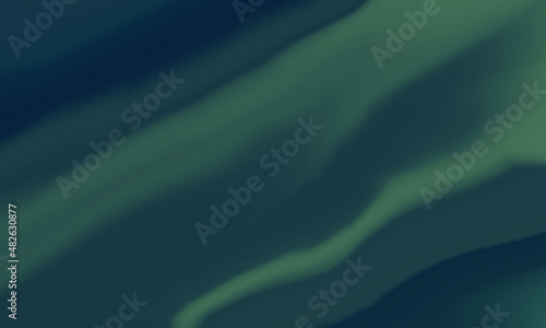 Fototapeta Naklejka Na Ścianę i Meble -  liquid abstract background with a smooth pattern. decorative illustration of the flowing fluid in green colors. a luxurious element for background and wallpaper.