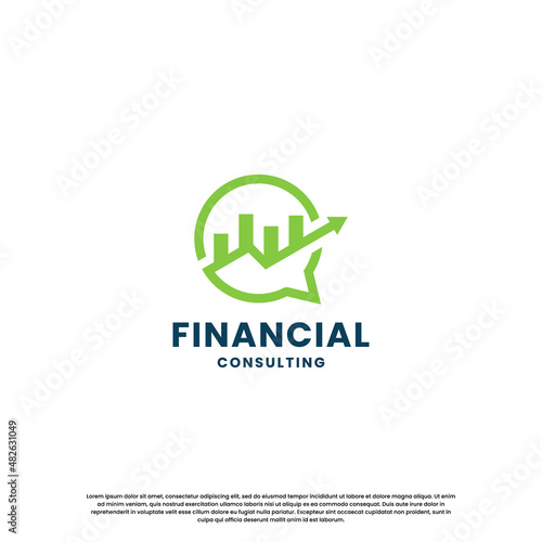 accounting financial logo design inspiration
