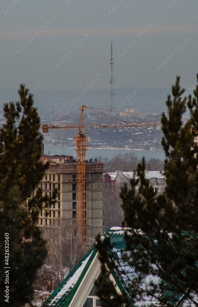 Fototapeta premium site in the city