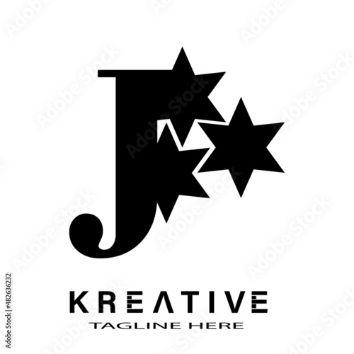 abstract star logo