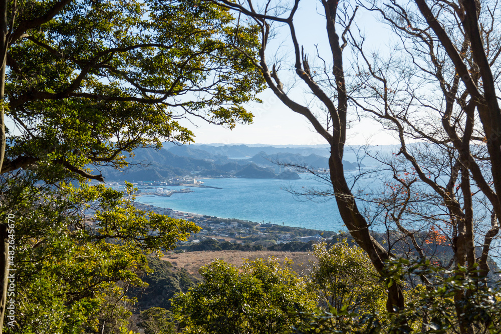 Fototapeta premium 千葉 ちば 鋸山 館山